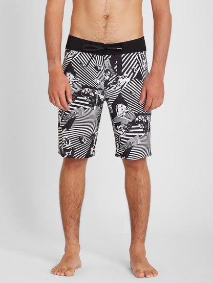 Mod Lido Print 20" Boardshort - Black