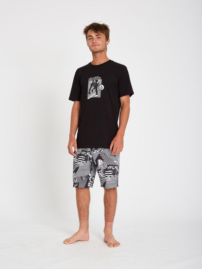 Mod Lido Print 20" Boardshort - Black