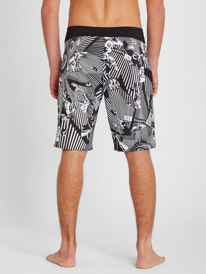 Mod Lido Print 20" Boardshort - Black