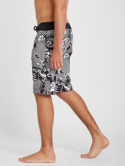 Mod Lido Print 20" Boardshort - Black