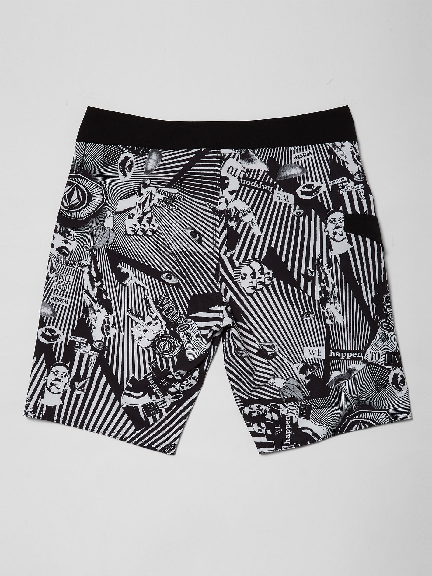 Mod Lido Print 20" Boardshort - Black