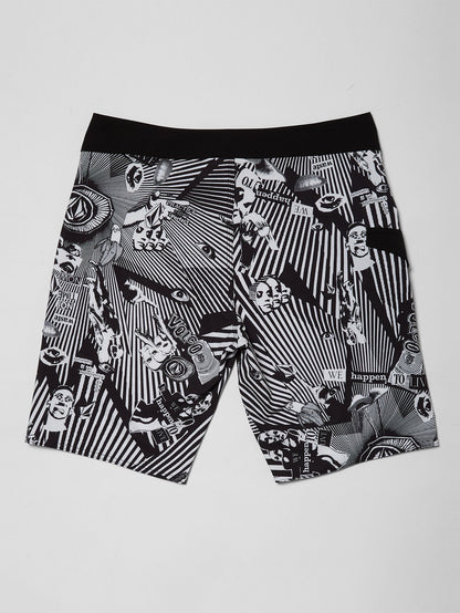 Mod Lido Print 20" Boardshort - Black