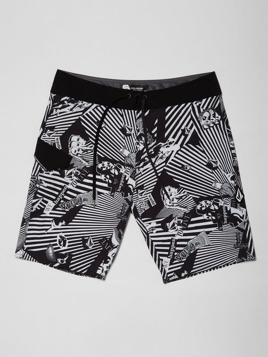 Mod Lido Print 20" Boardshort - Black