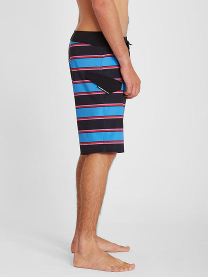 Mod Lido Print 20" Boardshort - Ballpoint Blue