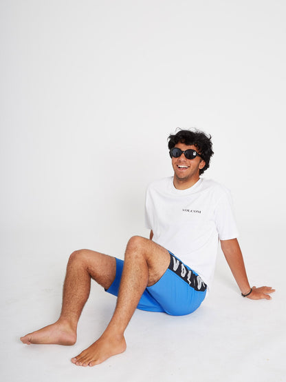Mod Dead Lido 19" Boardshort - Ballpoint Blue