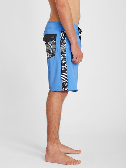 Mod Dead Lido 19" Boardshort - Ballpoint Blue