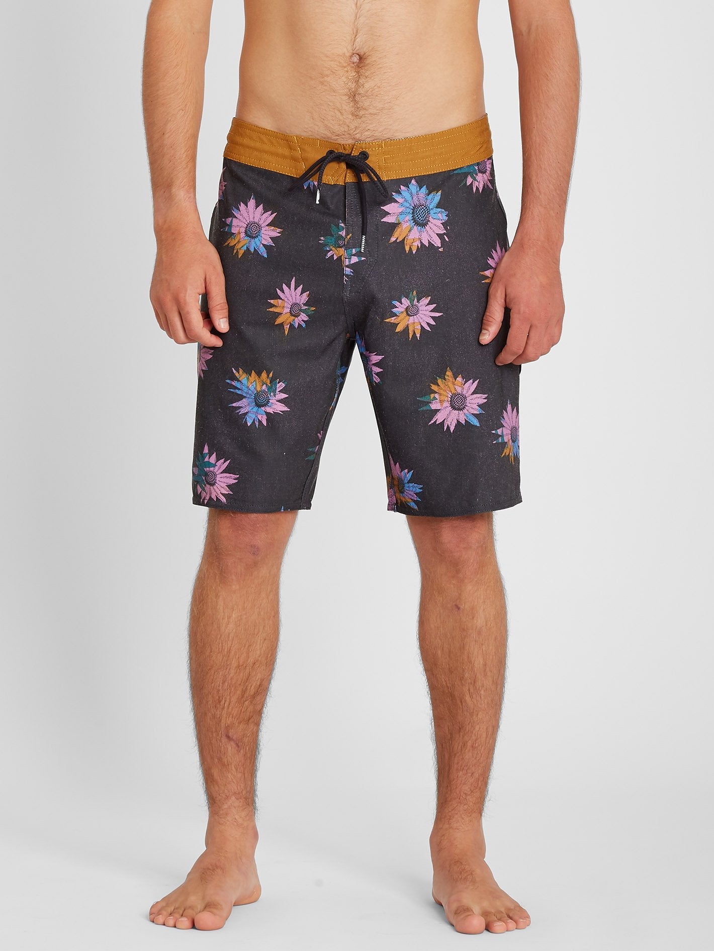 Natural Visions Stoney 19" Boardshort - Black