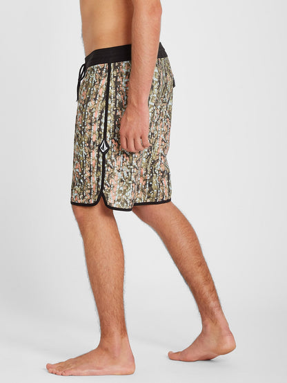 Sea Batik Scallop 19" Boardshort - Old Mill