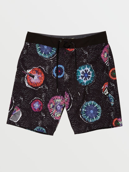 Coral Morph 20" Boardshort - Black