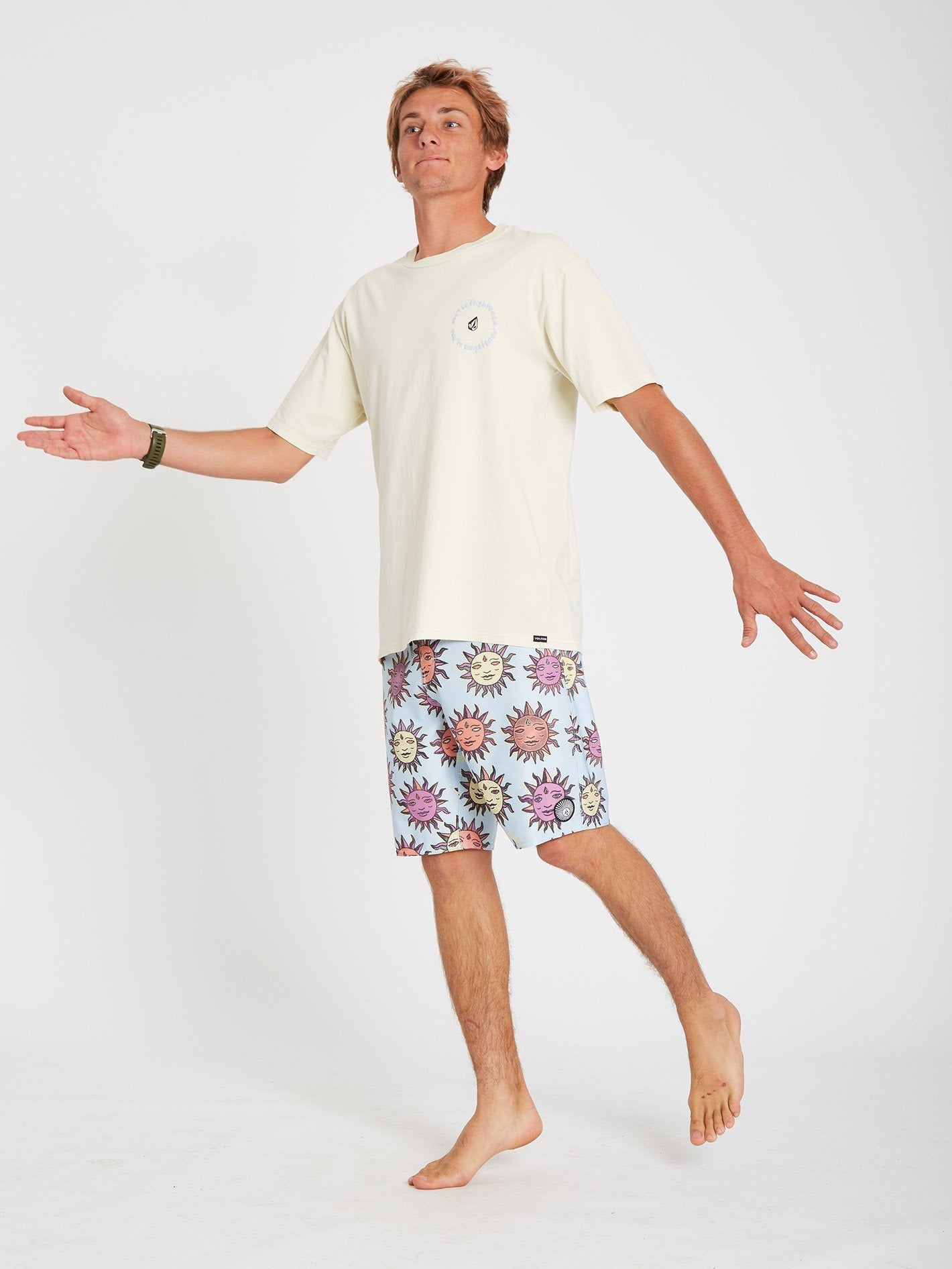 Ozzy Stoney 19" Boardshort - Aether Blue