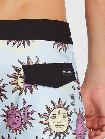 Ozzy Stoney 19" Boardshort - Aether Blue