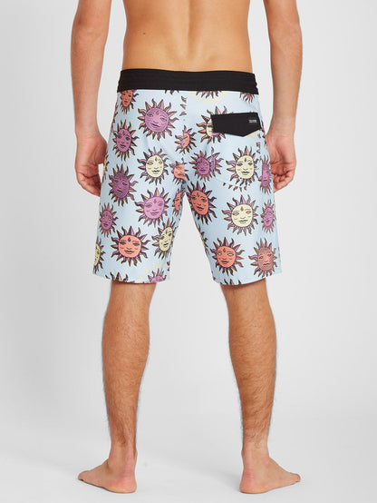 Ozzy Stoney 19" Boardshort - Aether Blue