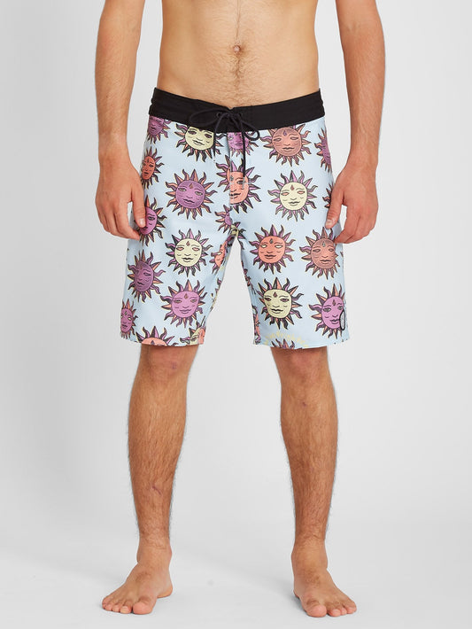 Ozzy Stoney 19" Boardshort - Aether Blue