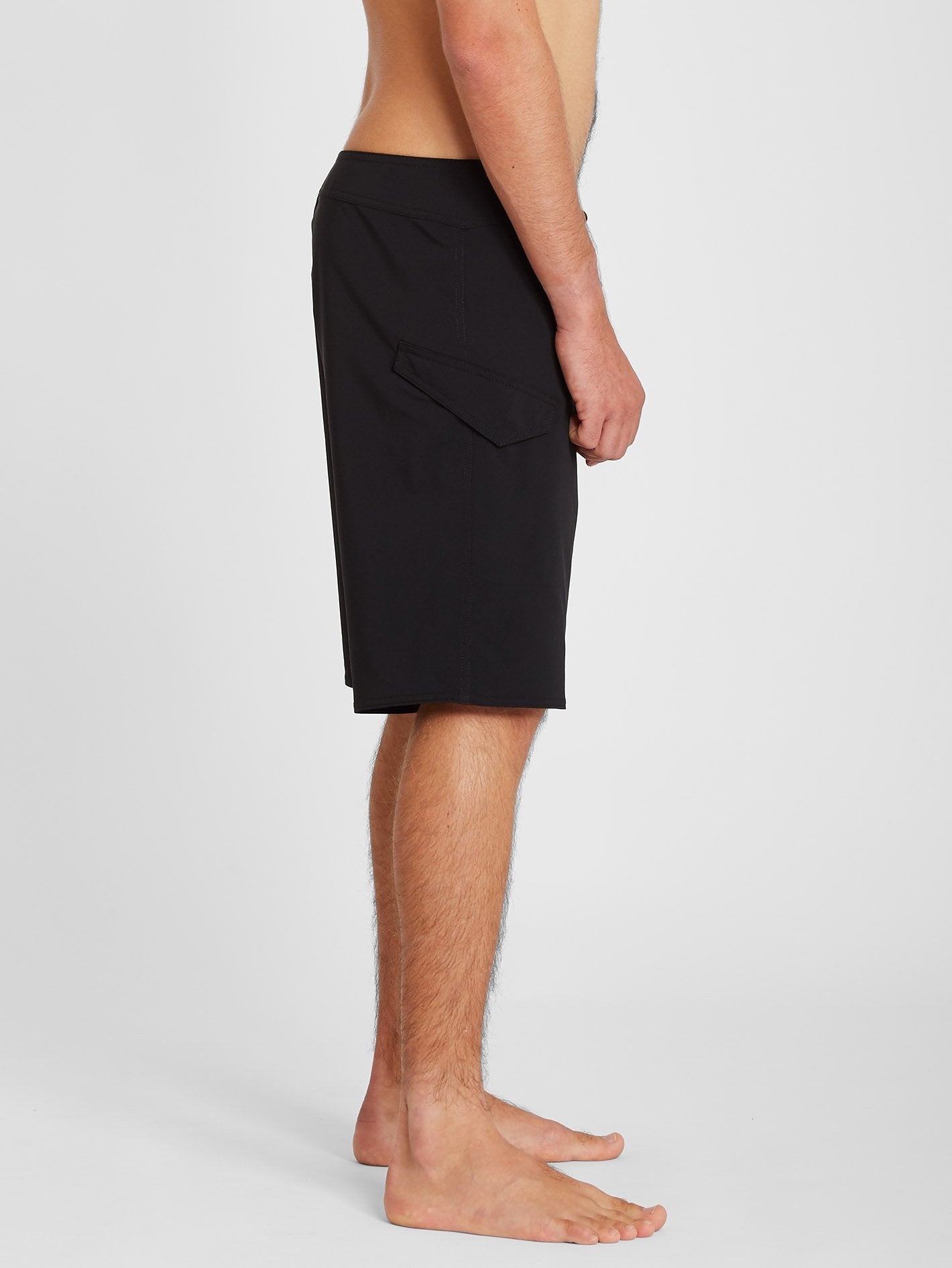 Lido Solid Mod-tech 20" Boardshort - BLACK