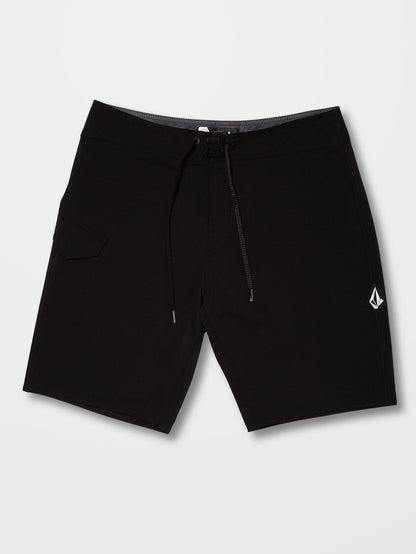Lido Solid Mod-tech 20" Boardshort - BLACK