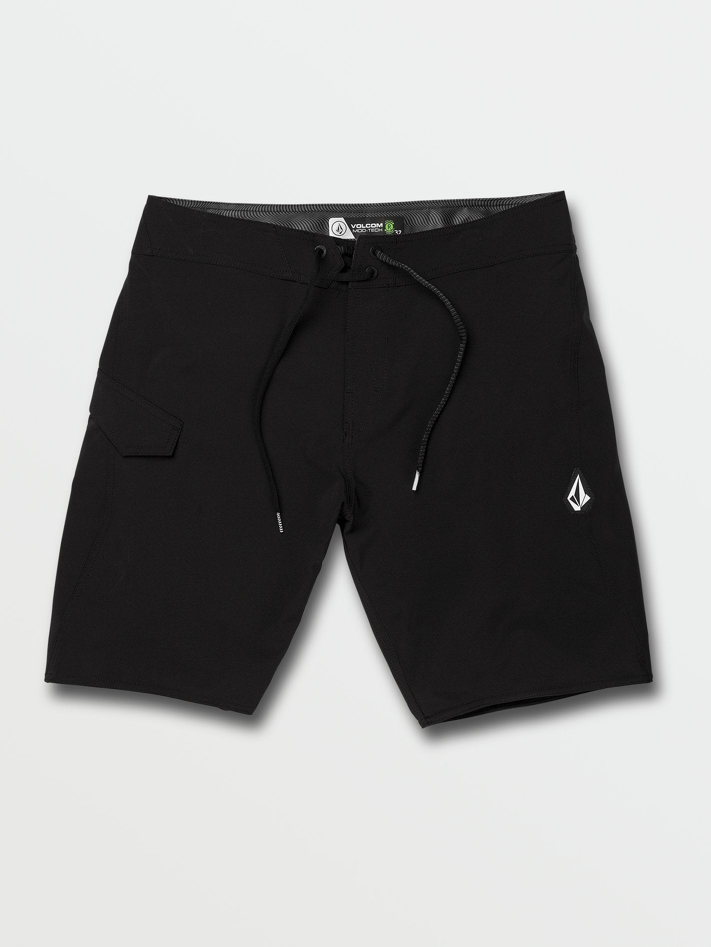 Lido Solid Mod-tech 20" Boardshort - BLACK