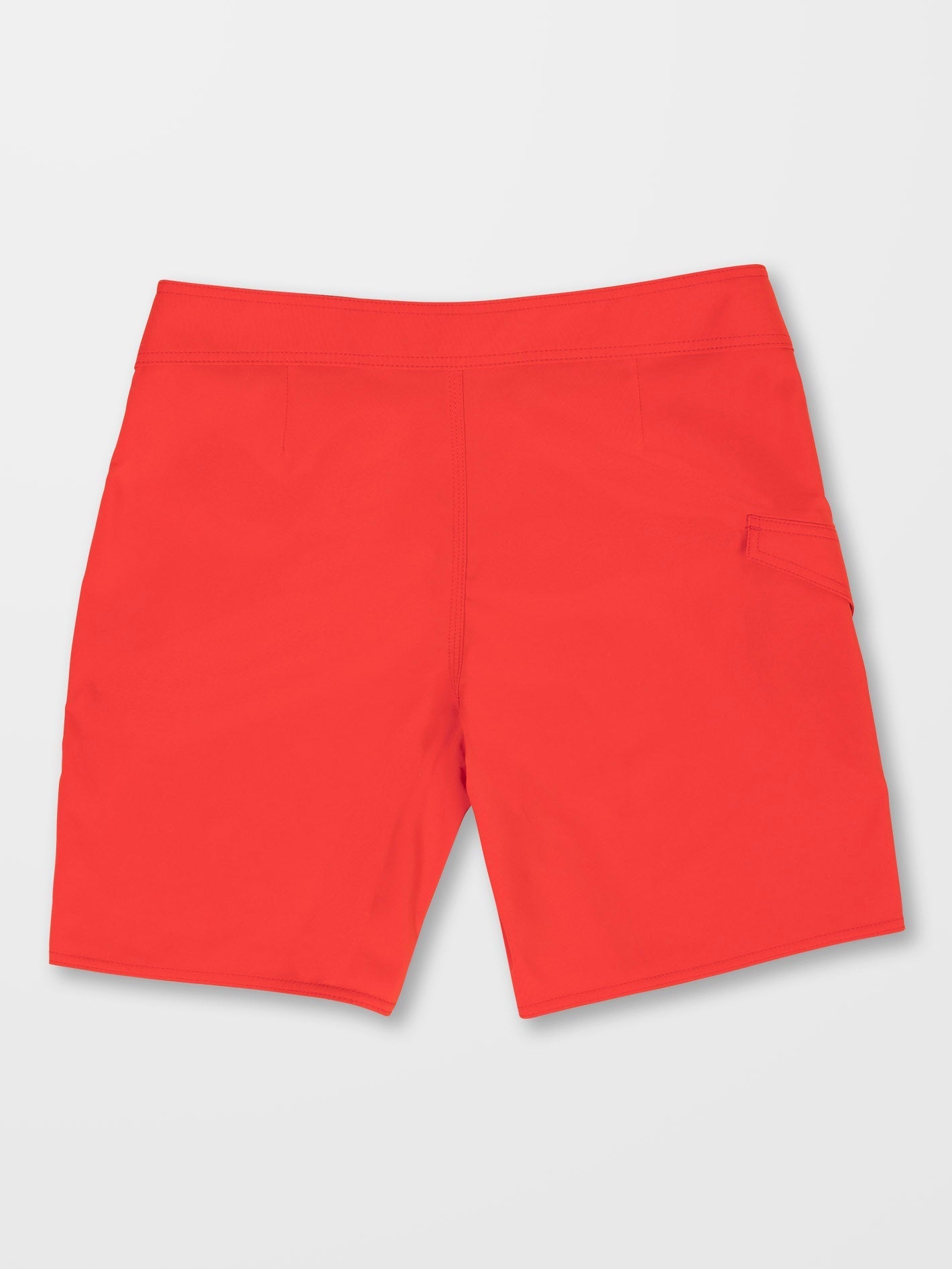 Lido Solid Mod 18" Boardshort - RIBBON RED