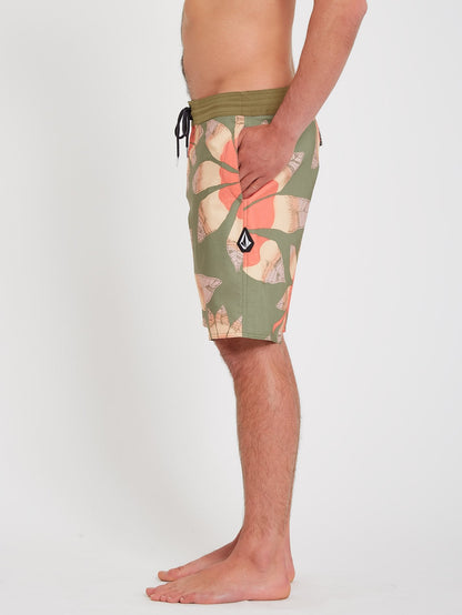 Sunder Stoney 19" Boardshort - MARTINI OLIVE