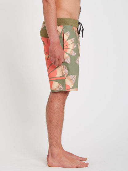 Sunder Stoney 19" Boardshort - MARTINI OLIVE