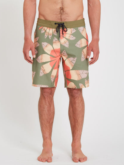 Sunder Stoney 19" Boardshort - MARTINI OLIVE