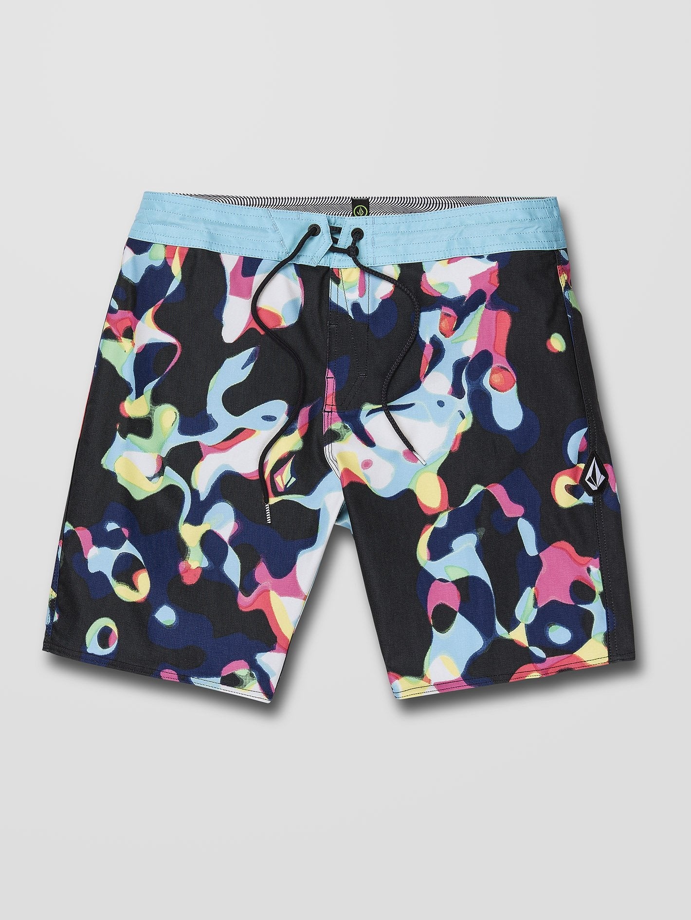 Saturate Stoney 19" Boardshort - BLACK