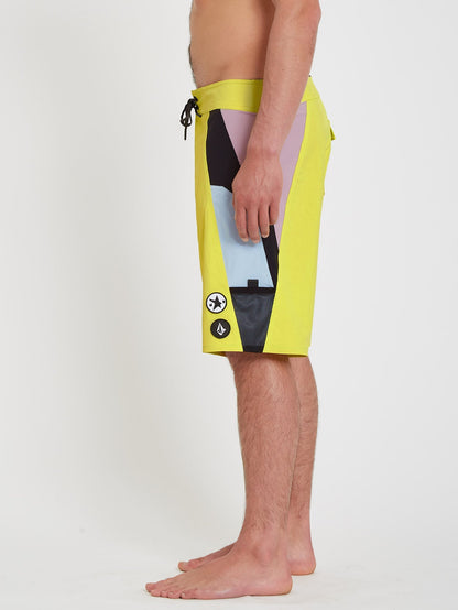 Surf Vitals Noa Deane Liberator 20" Boardshort - LIMEADE