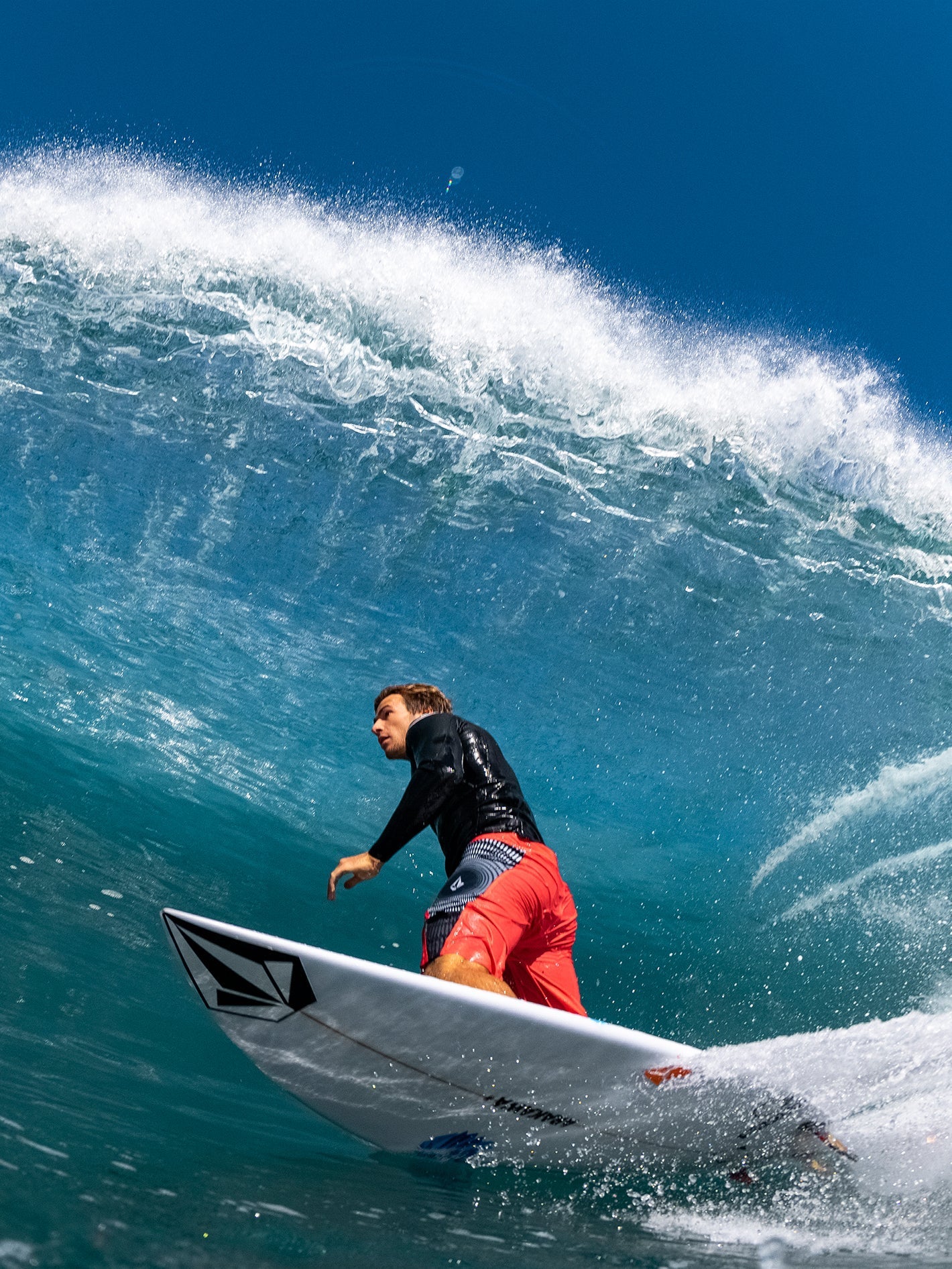 Surf Vitals J Robinson Mod-tech 20" Boardshort - CAYENNE