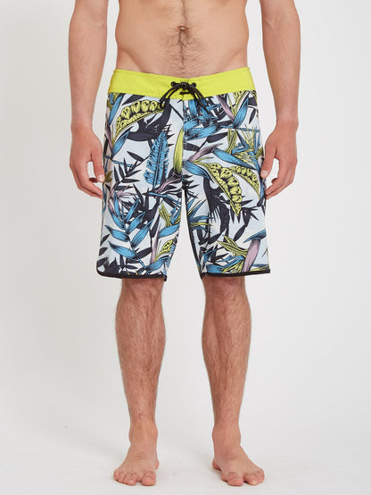 Scallop Mod-tech 19" Boardshort - LIMEADE