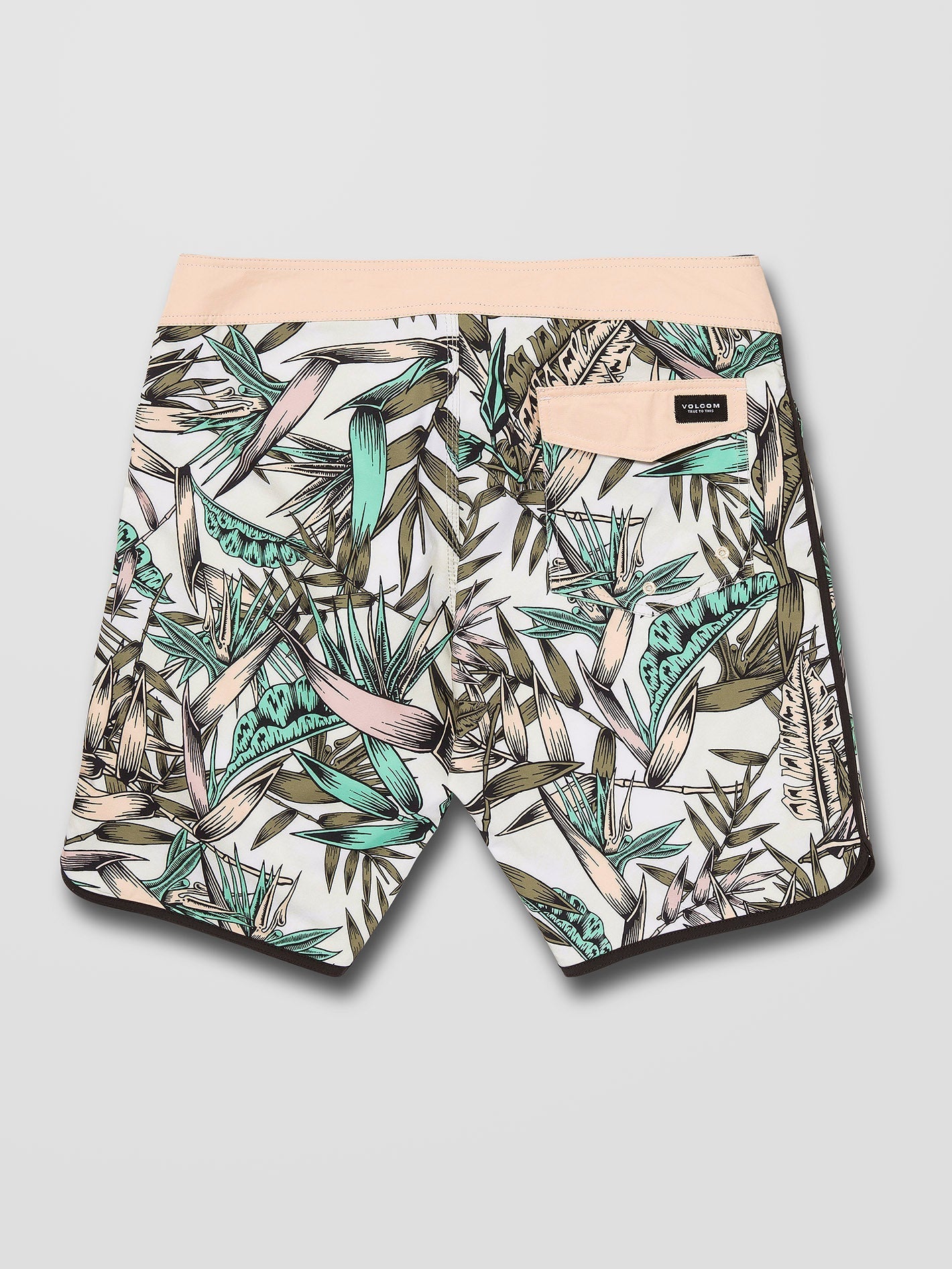 Scallop Mod-tech 19" Boardshort - MARTINI OLIVE
