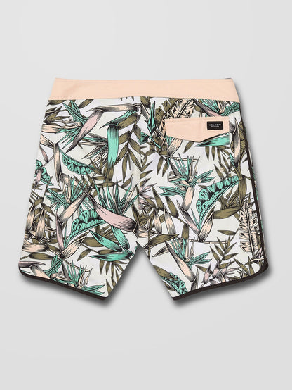 Scallop Mod-tech 19" Boardshort - MARTINI OLIVE