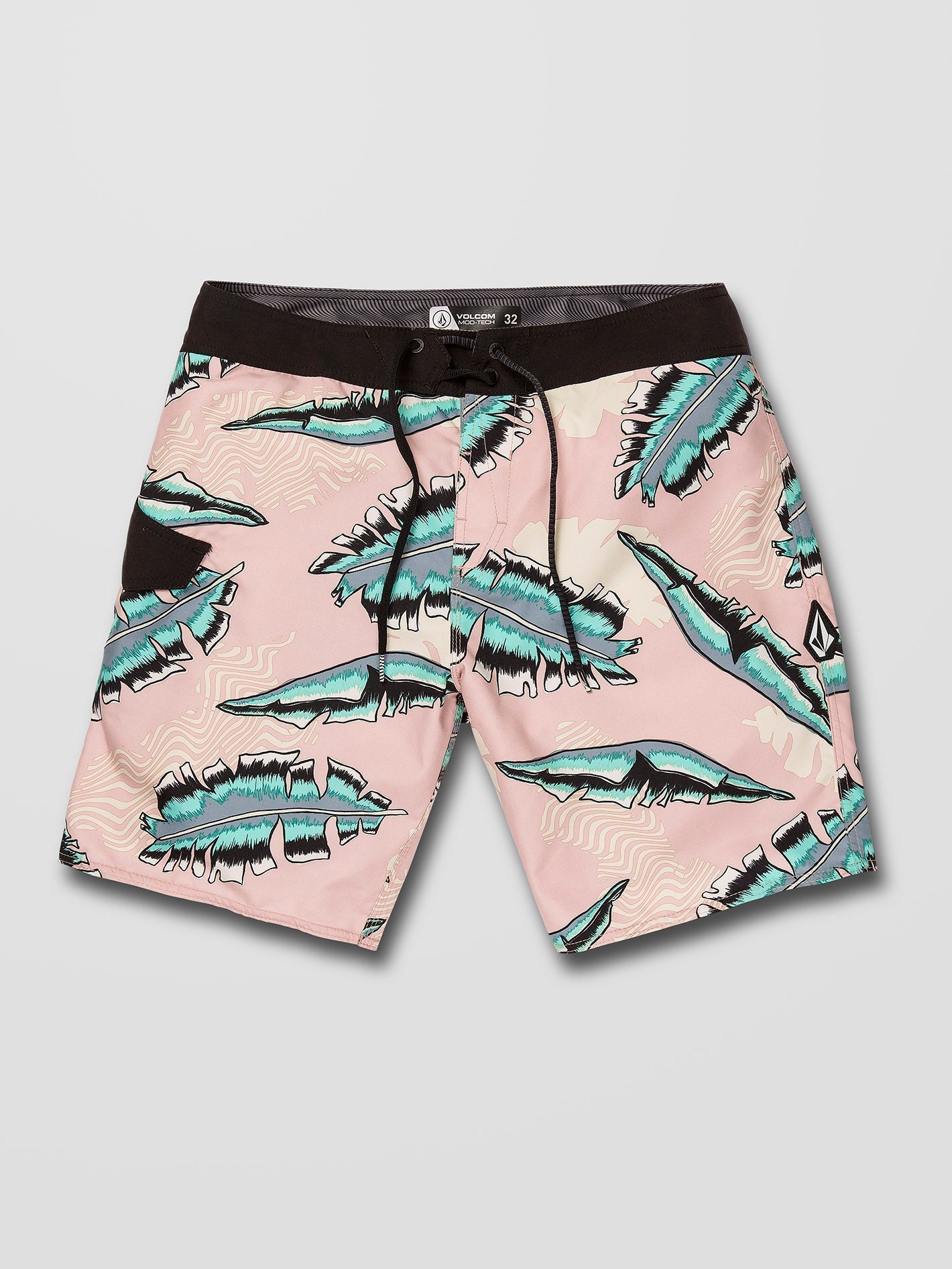 Detoonator Mod-tech 19" Boardshort - MISTY ROSE