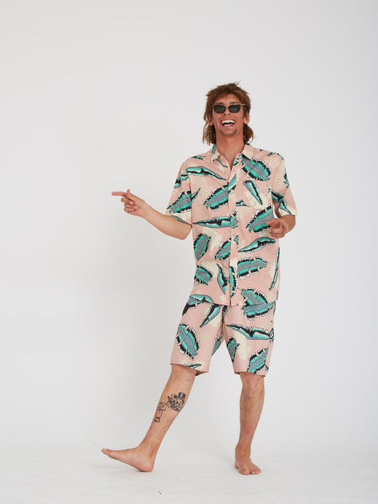 Detoonator Mod-tech 19" Boardshort - MISTY ROSE