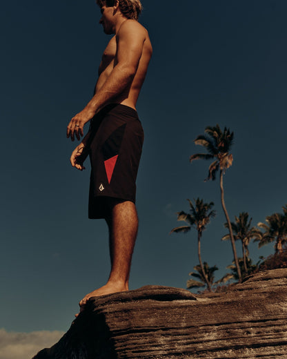 Surf Vitals J Robinson 20" Boardshort - BLACK