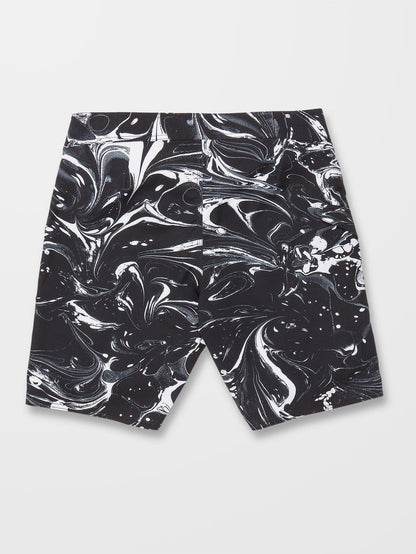 Marble Mod 19" Boardshort - BLACK