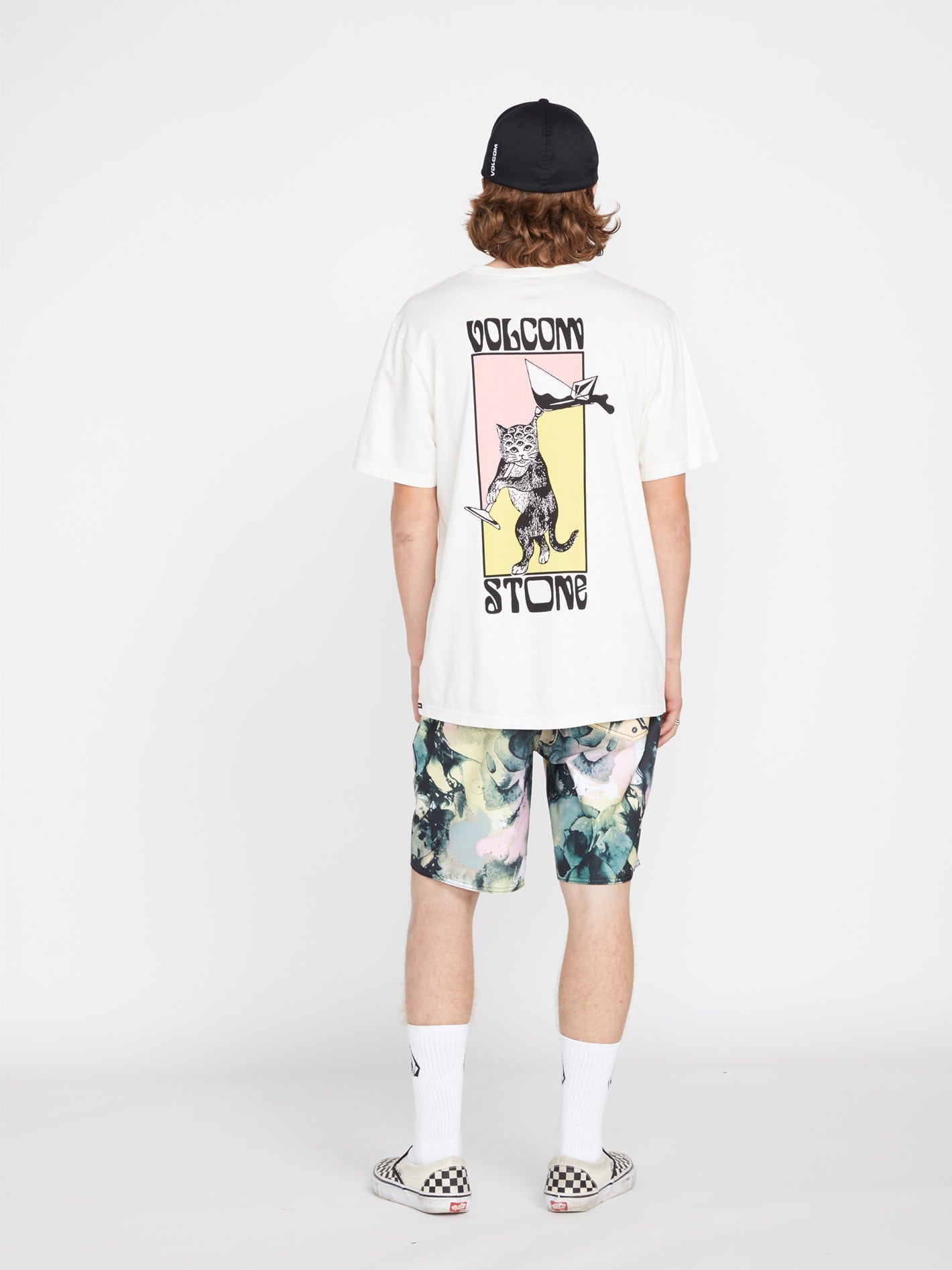 Skulli Wash Stoney 19" Boardshort - DAWN YELLOW