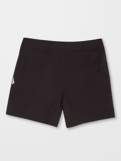 Lido Solid Mod 16" Boardshort - BLACK