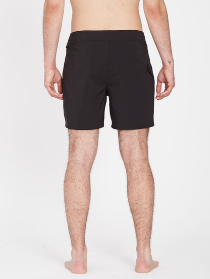 Lido Solid Mod 16" Boardshort - BLACK