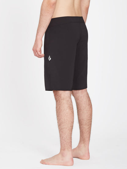 Lido Solid Mod 20" Boardshort - BLACK