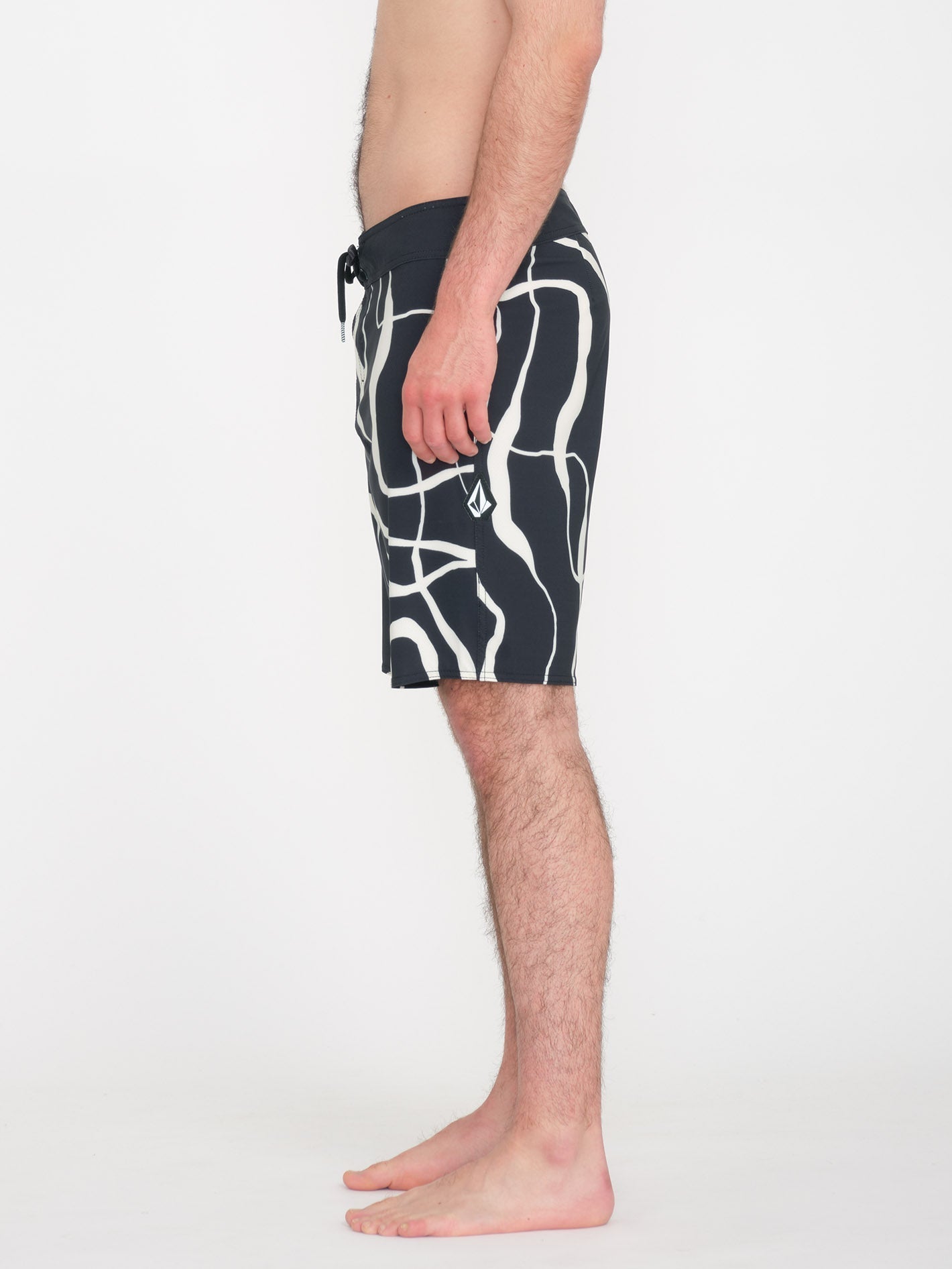 Blind Lines Mod 19" Boardshort - BLACK