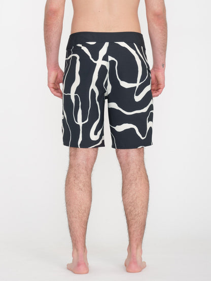 Blind Lines Mod 19" Boardshort - BLACK