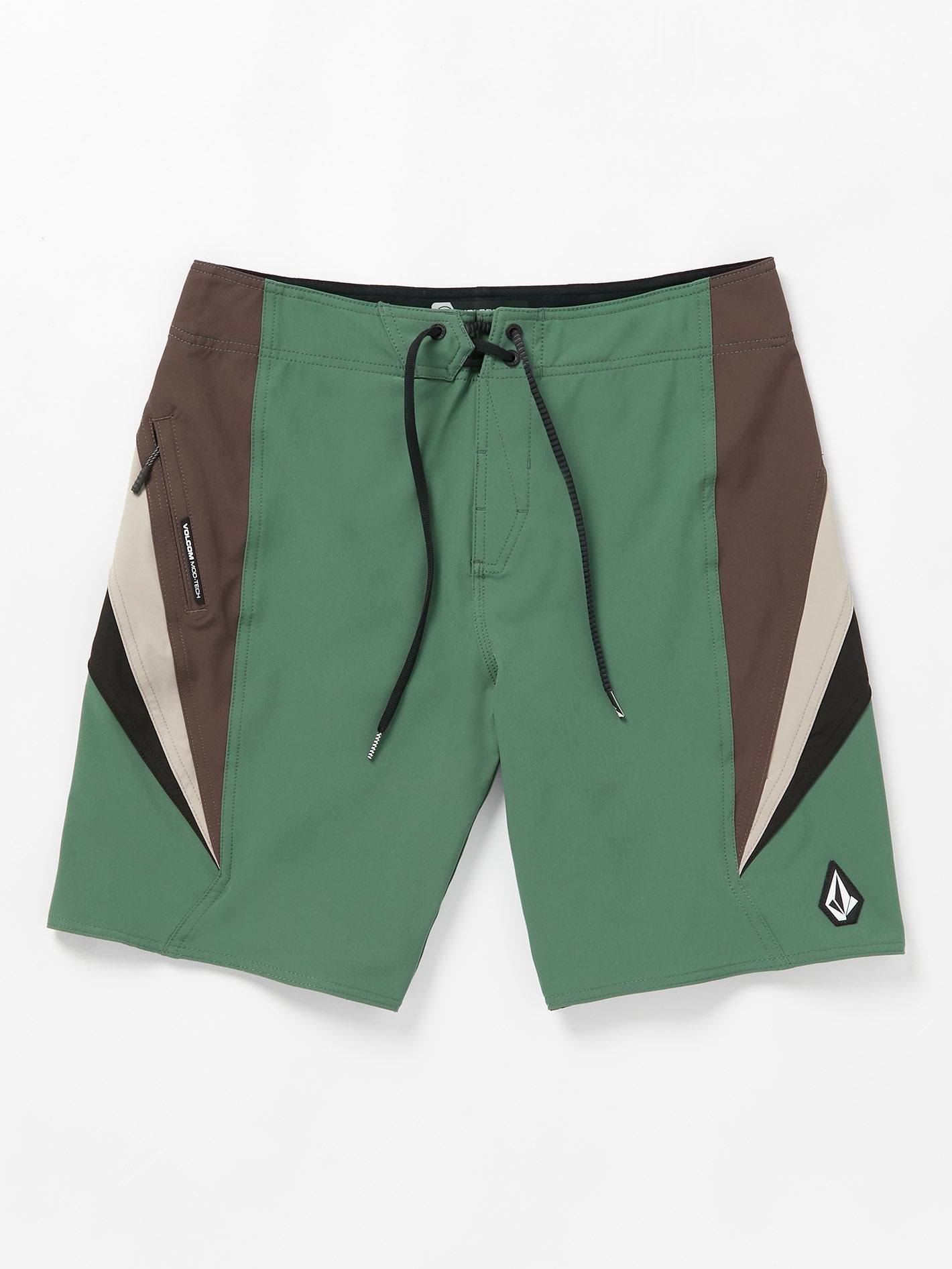 Surf Vitals J Robinson Mod 20" Boardshort - FIR GREEN