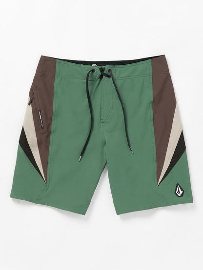 Surf Vitals J Robinson Mod 20" Boardshort - FIR GREEN