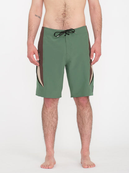 Surf Vitals J Robinson Mod 20" Boardshort - FIR GREEN