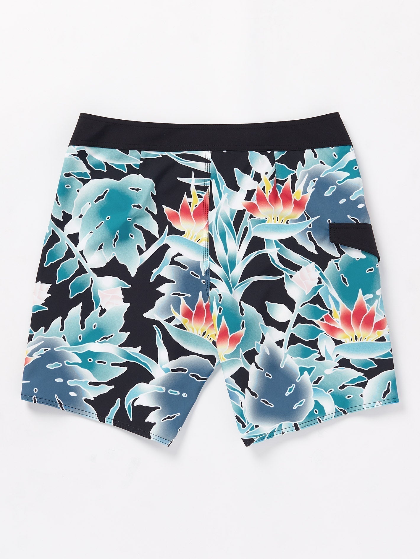 Leaf It Mod 19" Boardshort - BLACK