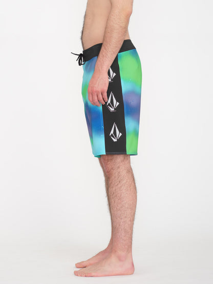 Lido Iconic Mod 19" Boardshort - ELECTRIC GREEN