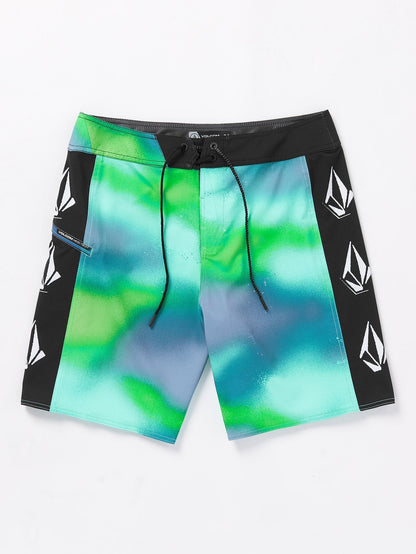 Lido Iconic Mod 19" Boardshort - ELECTRIC GREEN