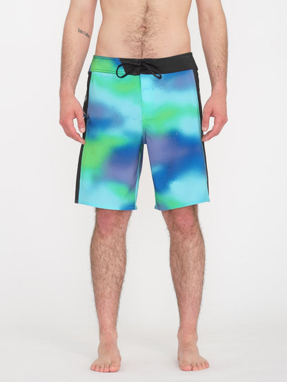 Lido Iconic Mod 19" Boardshort - ELECTRIC GREEN