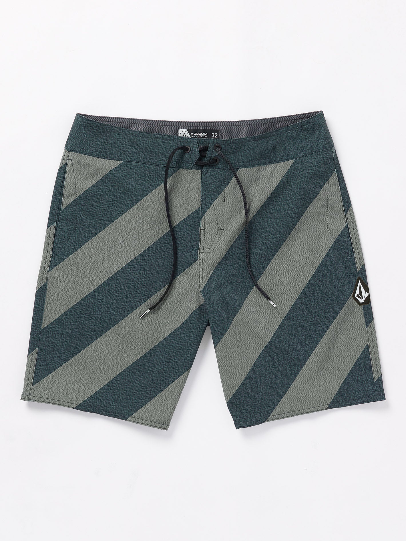 Quarta Static Mod 19" Boardshort - BLACK