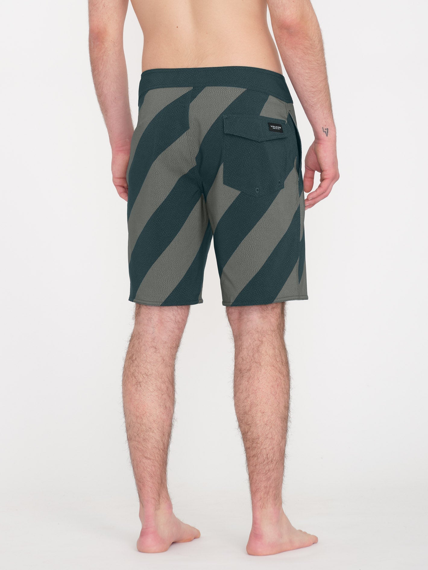 Quarta Static Mod 19" Boardshort - BLACK