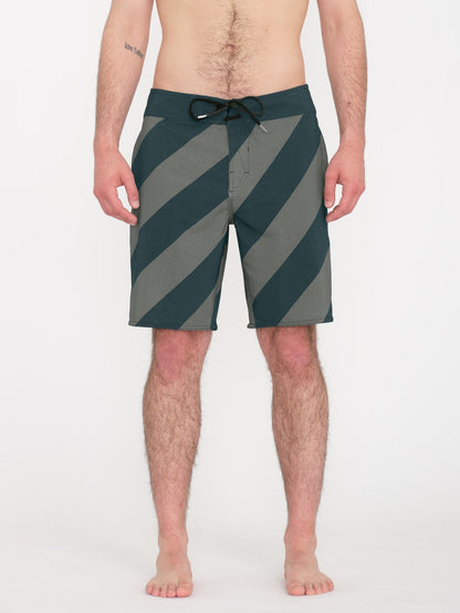 Quarta Static Mod 19" Boardshort - BLACK